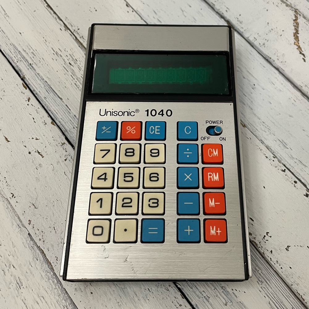 Vintage Unisonic 1040 calculator